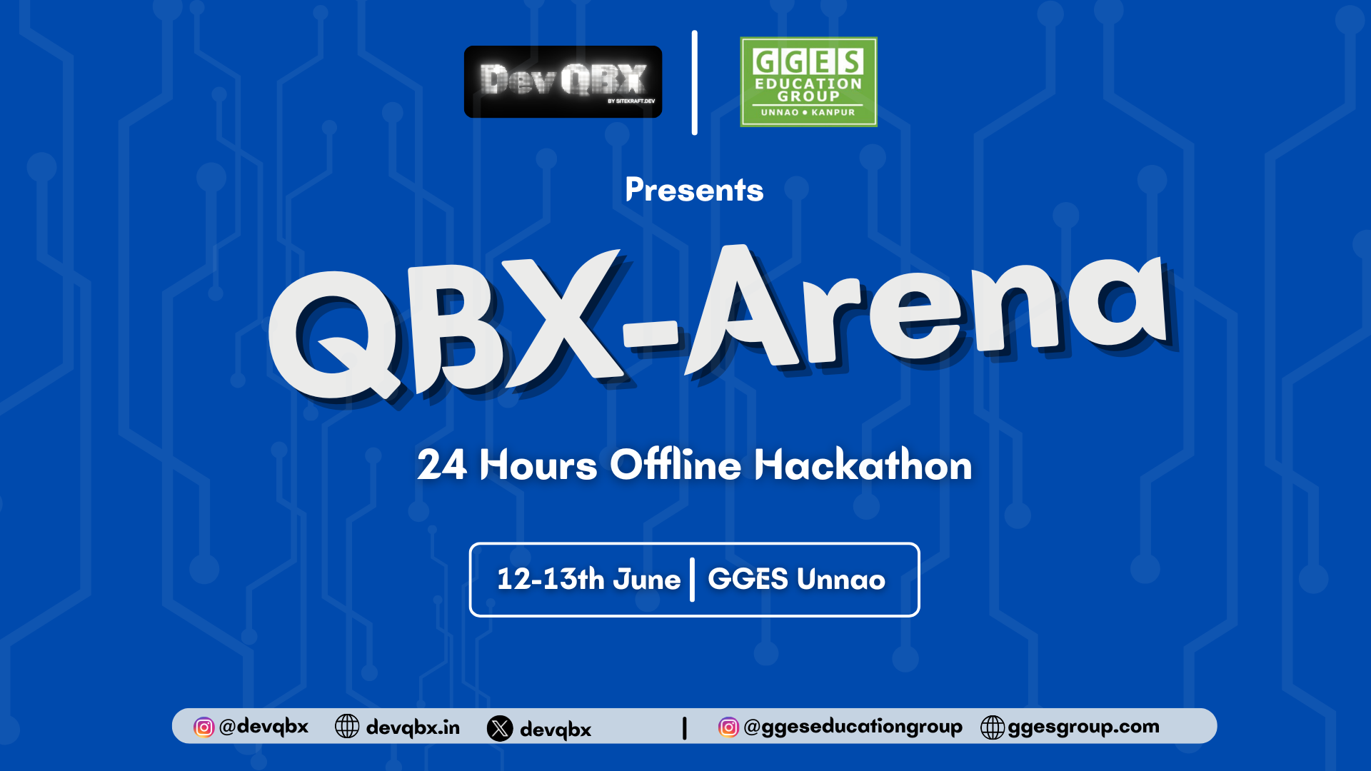 QBX Arena - 24 Hour Hackathon